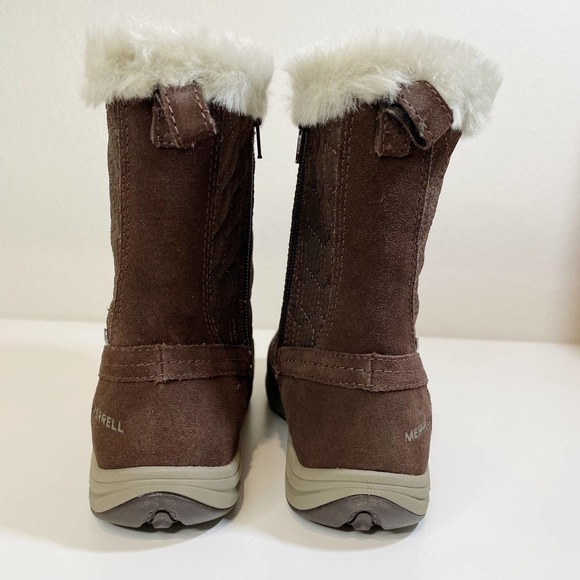 NWT Merrell Ryeland Tall Polar Waterproof Boot Womens Size 6 - Picture 5 of 9